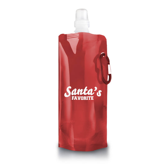 Plastic Flask for Beverages - Santa's Favorite