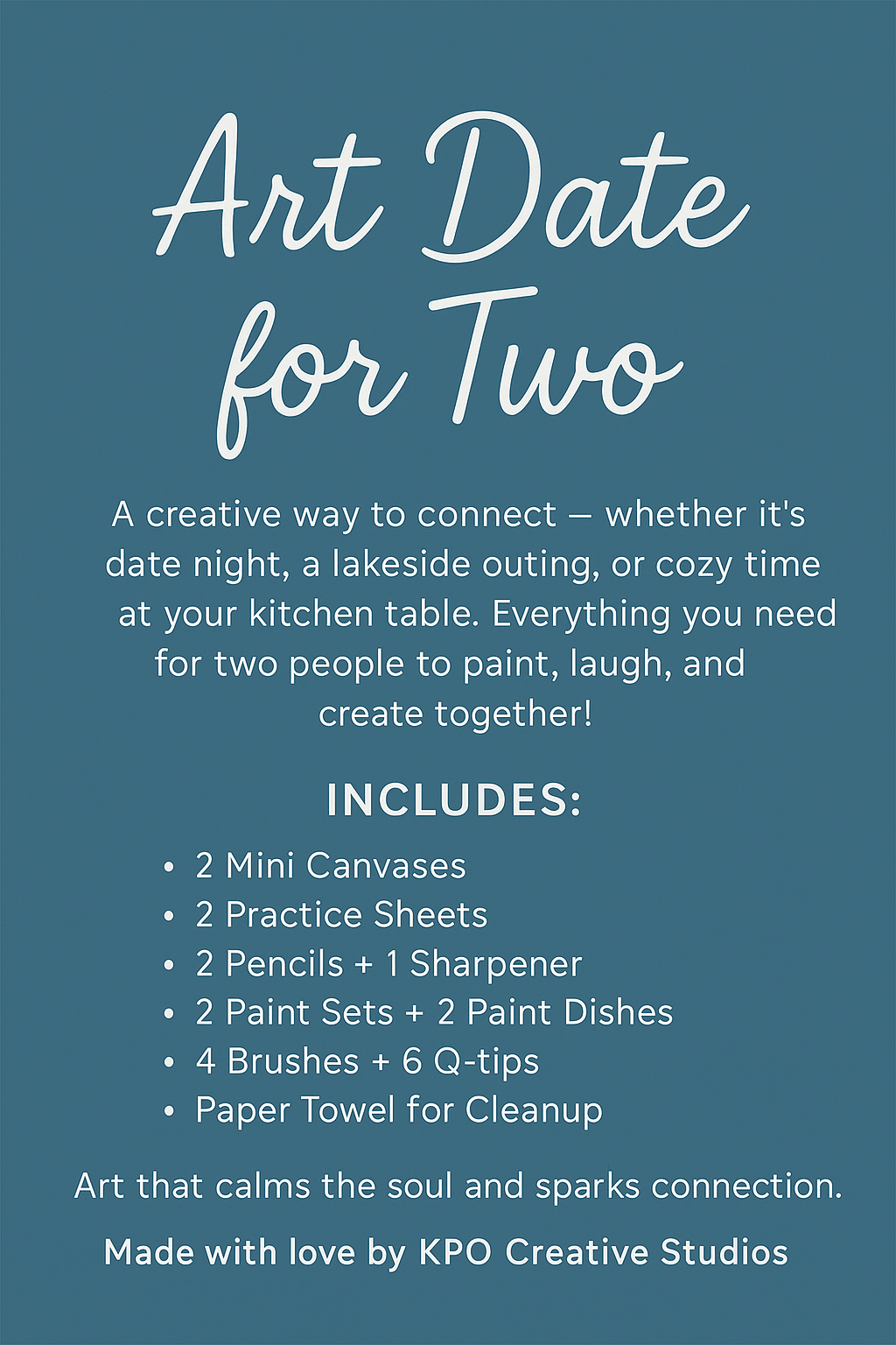 Art Date for Two: Creative Artist Kit