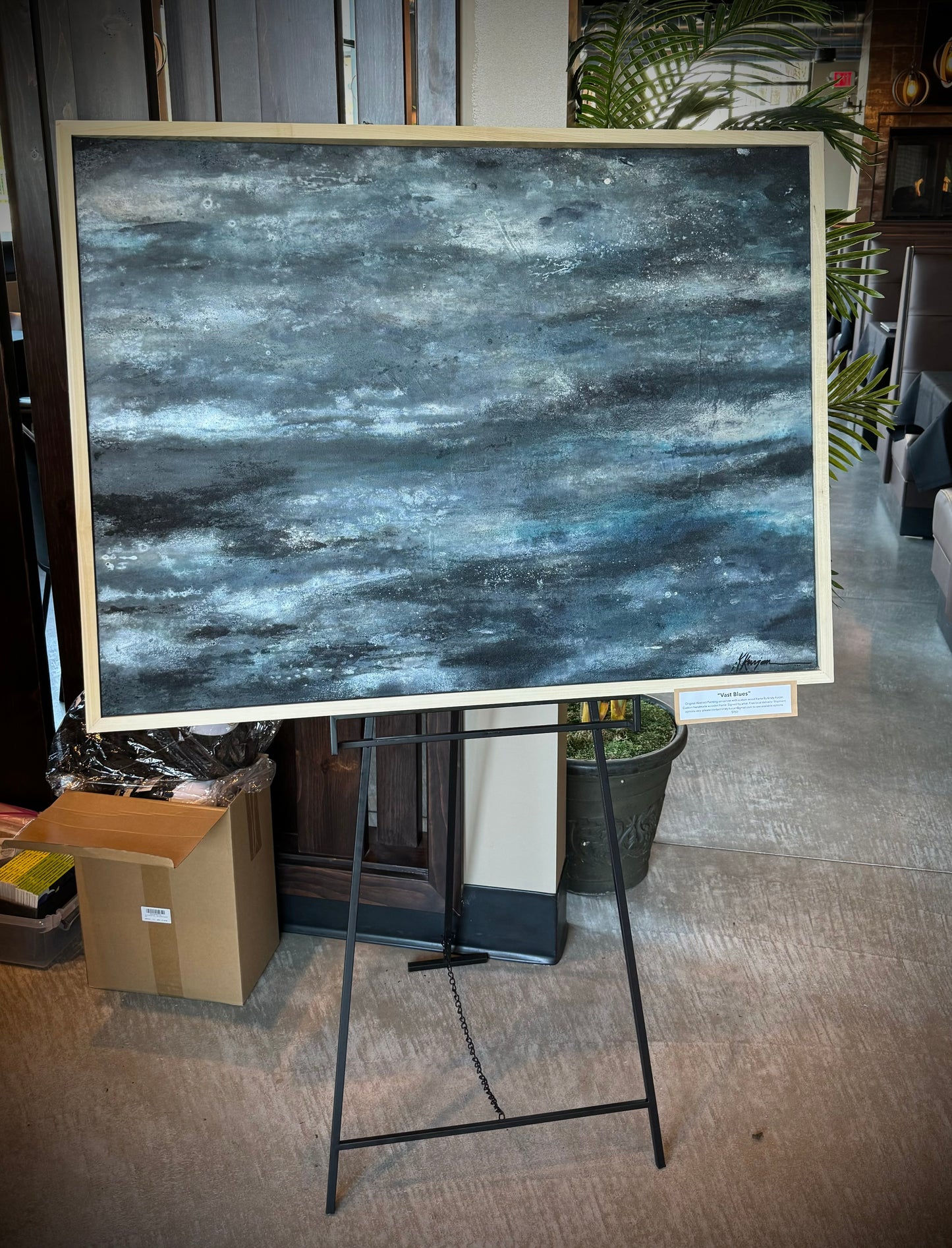 Portfolio: Large Abstract Artwork by Kristy Kurjan