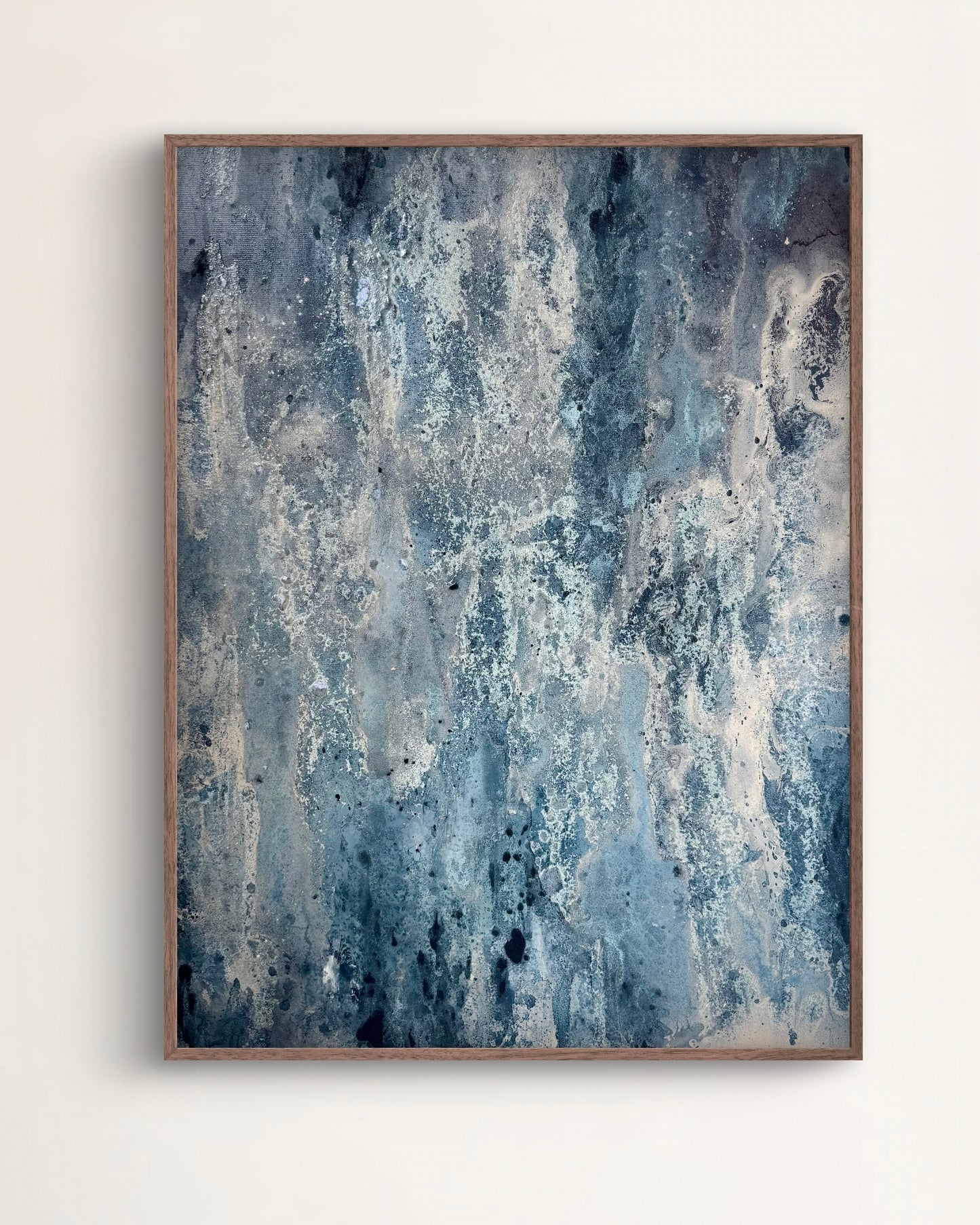 “We Are Water" - Original Abstract Painting by Kristy Kurjan