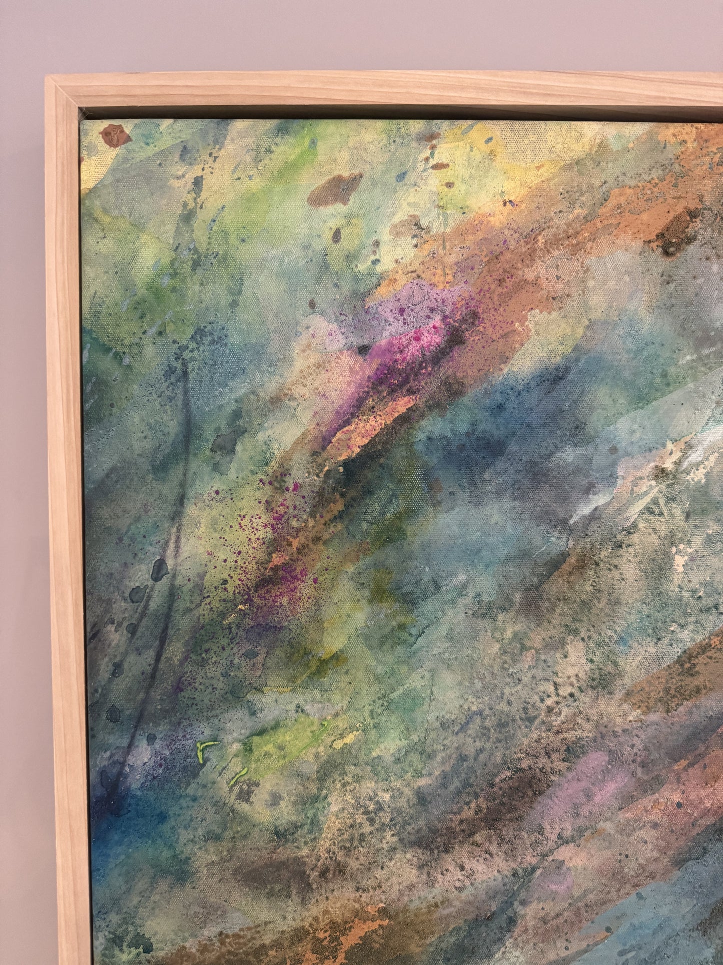 “Bright Horizons”- original abstract by Kristy Kurjan