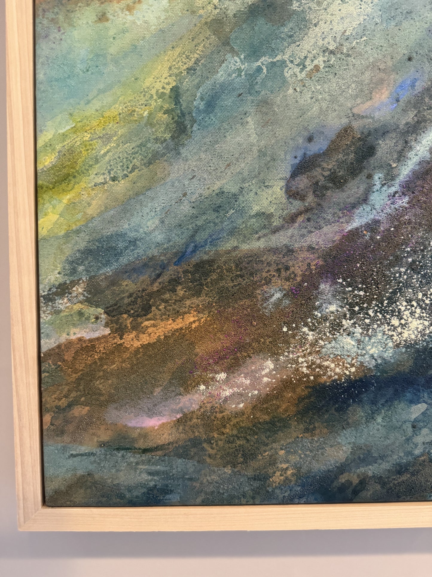 “Bright Horizons”- original abstract by Kristy Kurjan