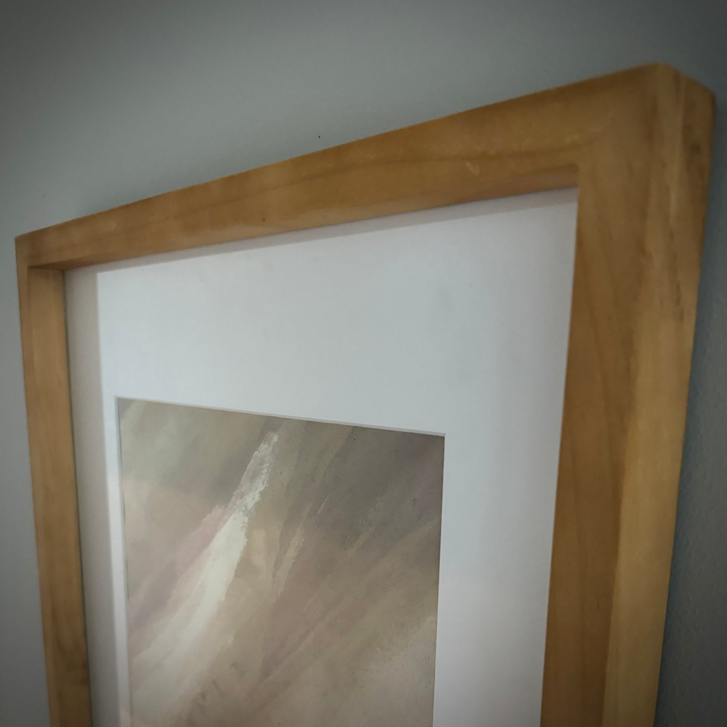 "Leland Walk": Original abstract mixed media painting on canvas by Kristy Kurjan