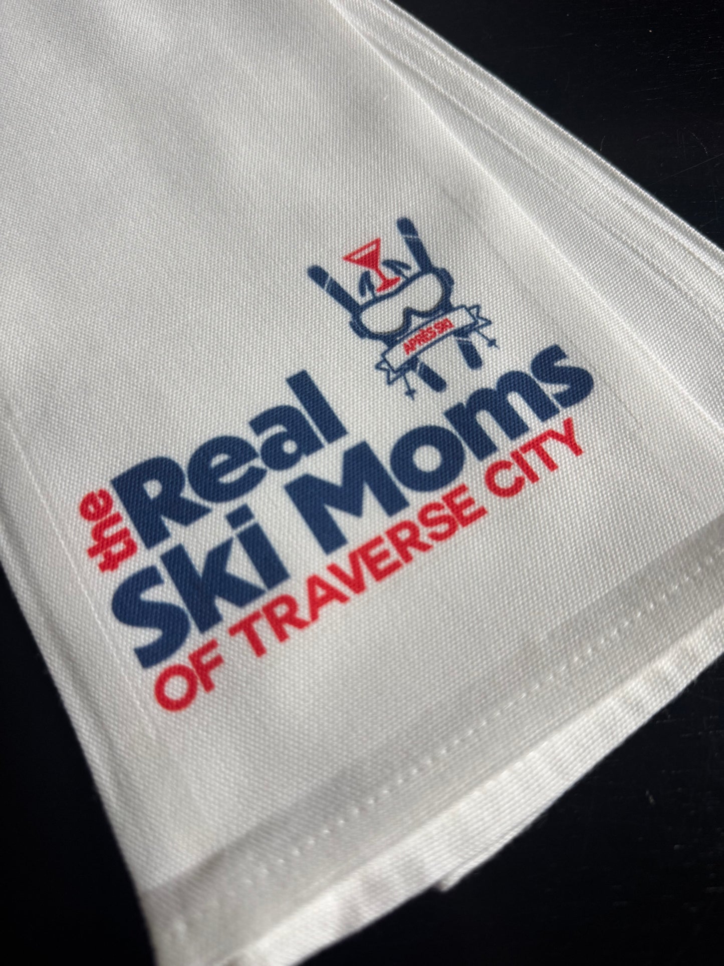 The Real Ski Moms of Traverse City- kitchen towel