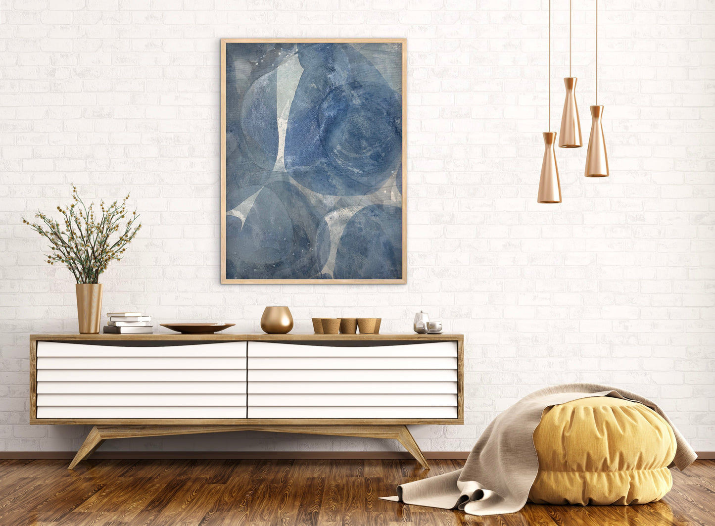 “Layers of Beauty" - Original Abstract Painting by Kristy Kurjan