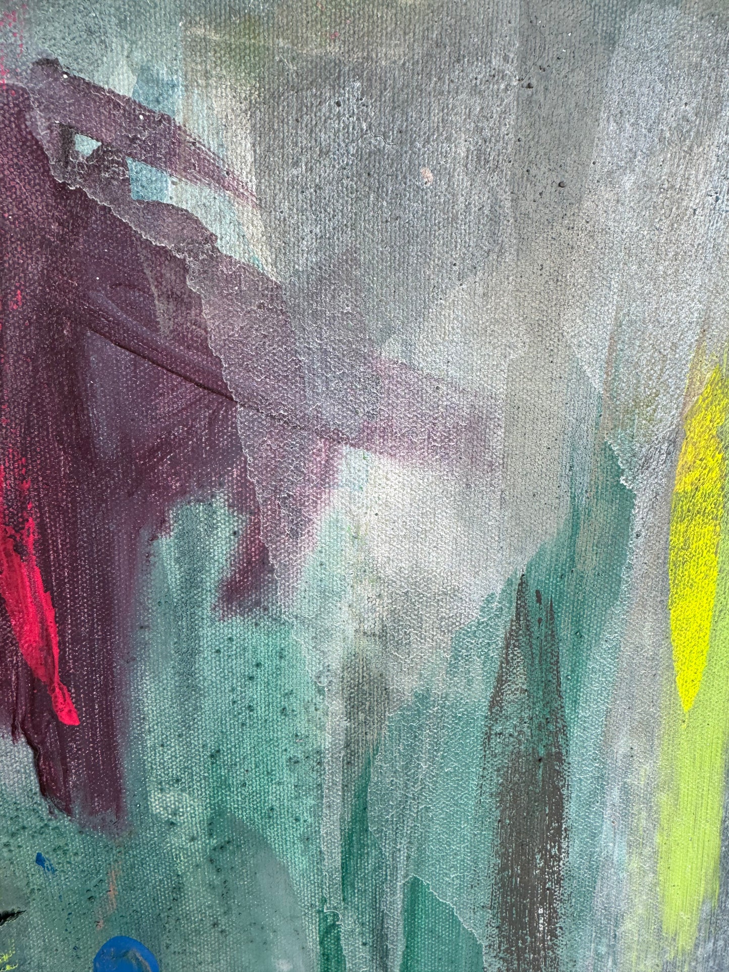 “Wild Lady” - Original Abstract Painting By Kristy Kurjan