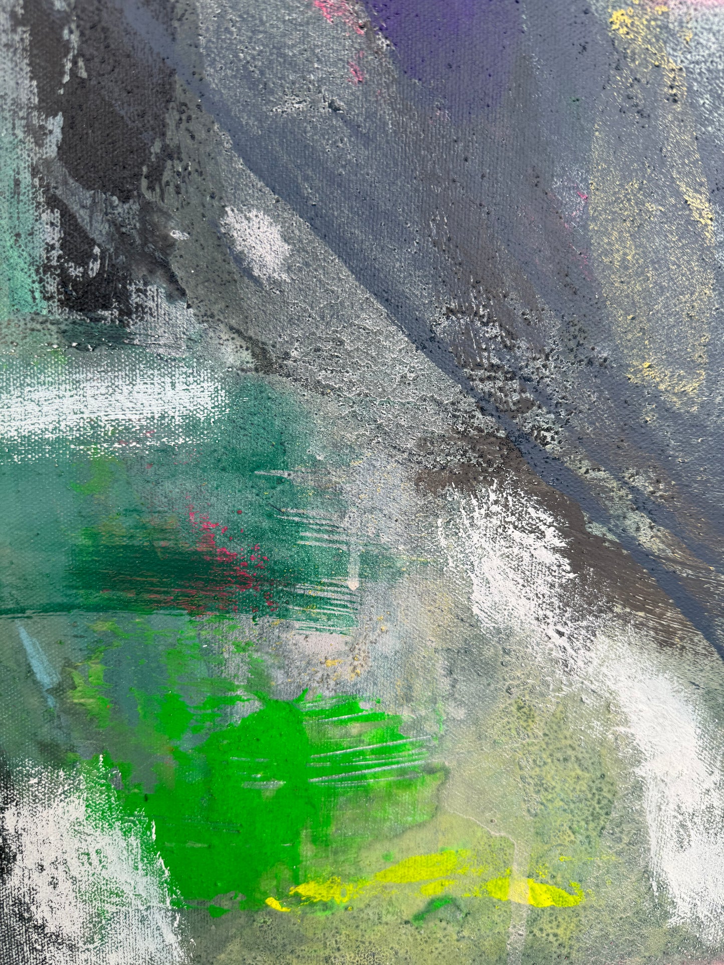 “Wild Lady” - Original Abstract Painting By Kristy Kurjan