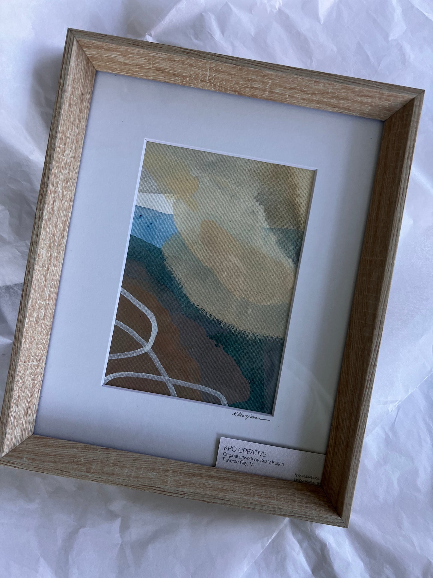 Portfolio: Small to Medium Sized Original Artwork by Kristy Kurjan
