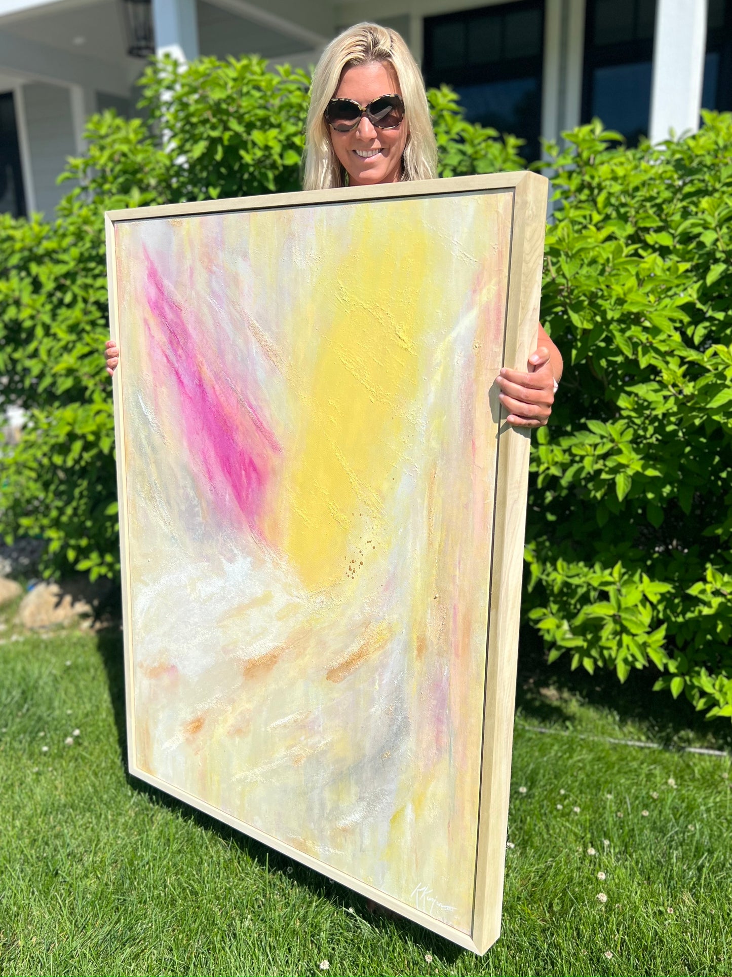 Portfolio: Large Abstract Artwork by Kristy Kurjan