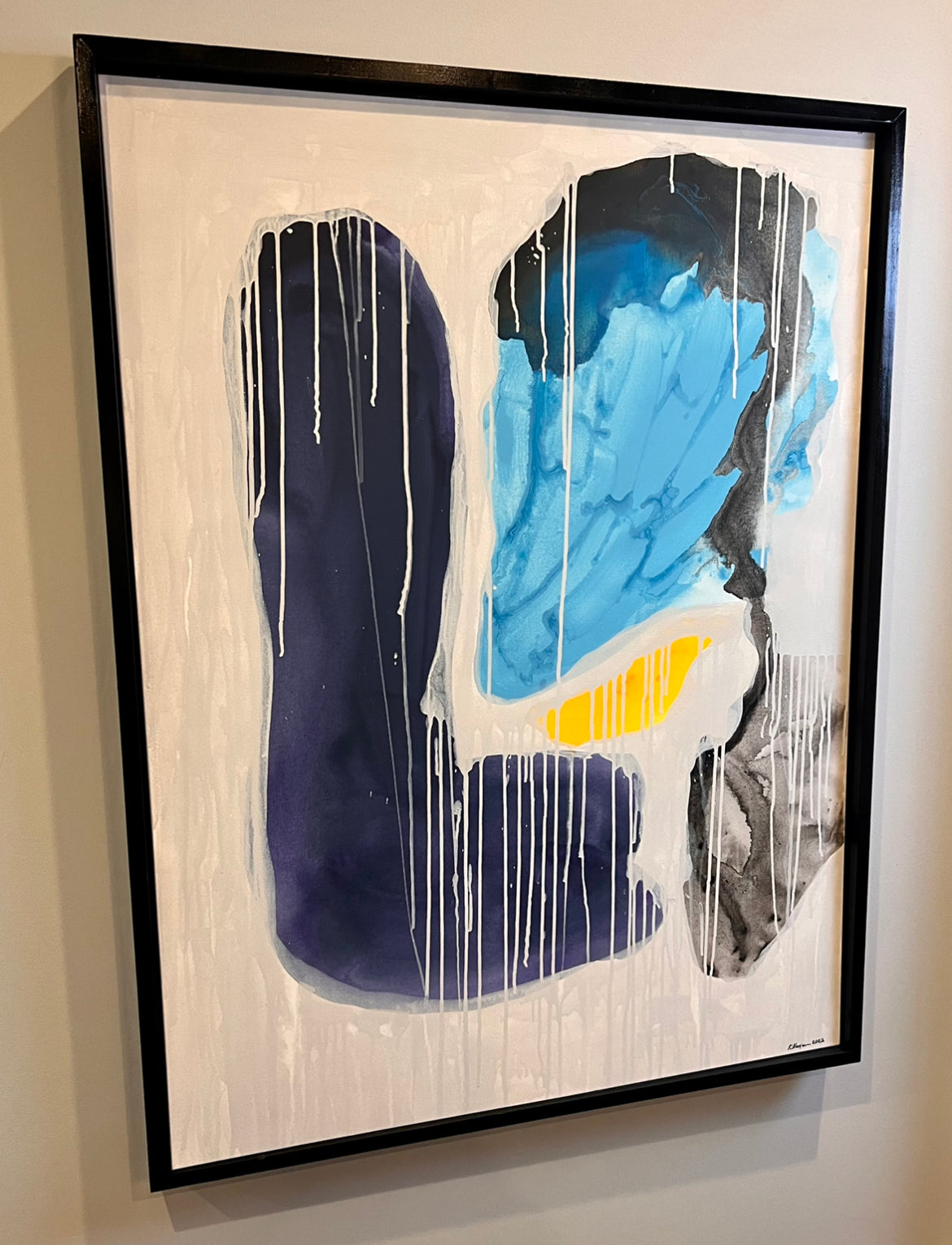 "The Wild One" - Original Abstract Artwork by Kristy Kurjan