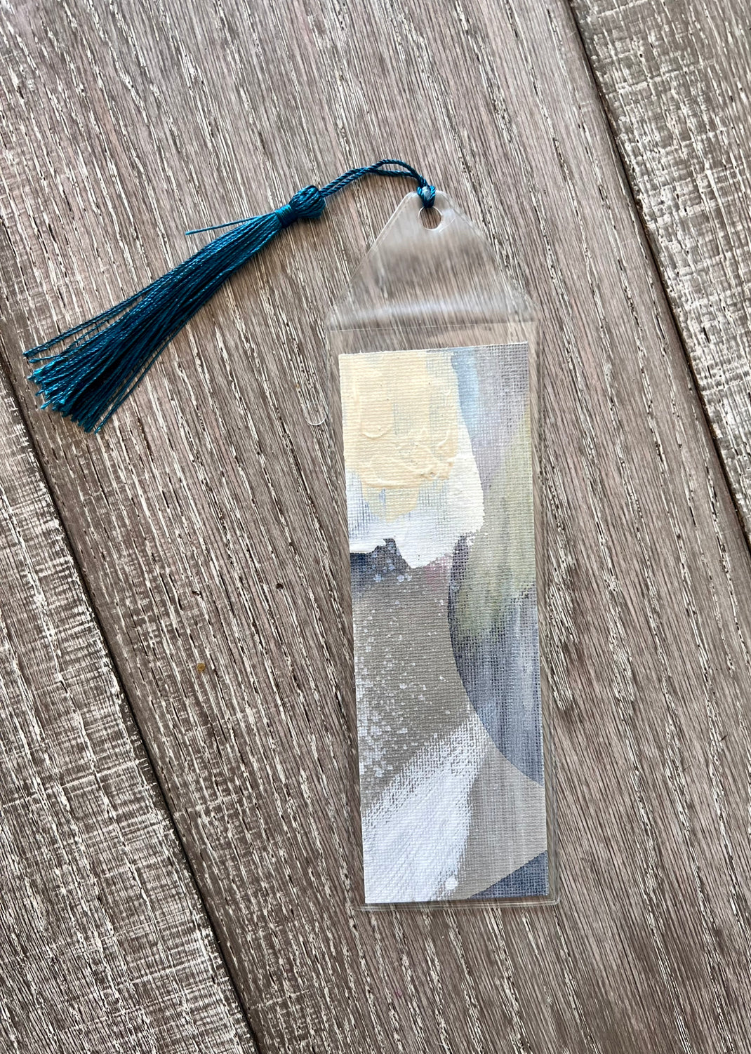 Original Hand Painted Artist Bookmark by Traverse City Abstract Artist, Kristy Kurjan