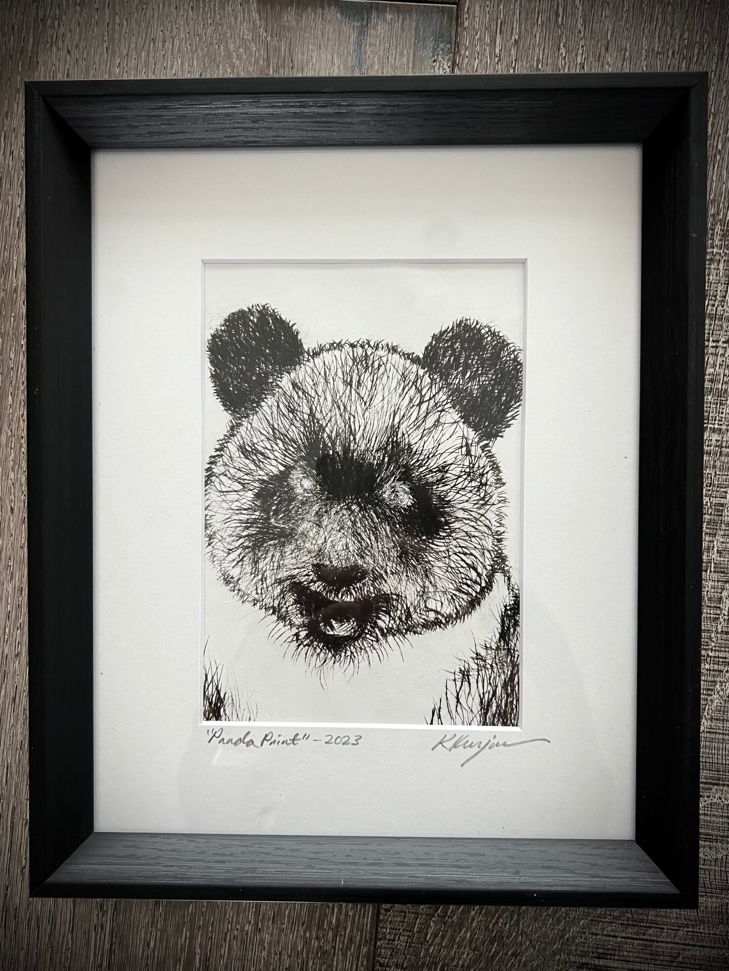 Panda Framed Print