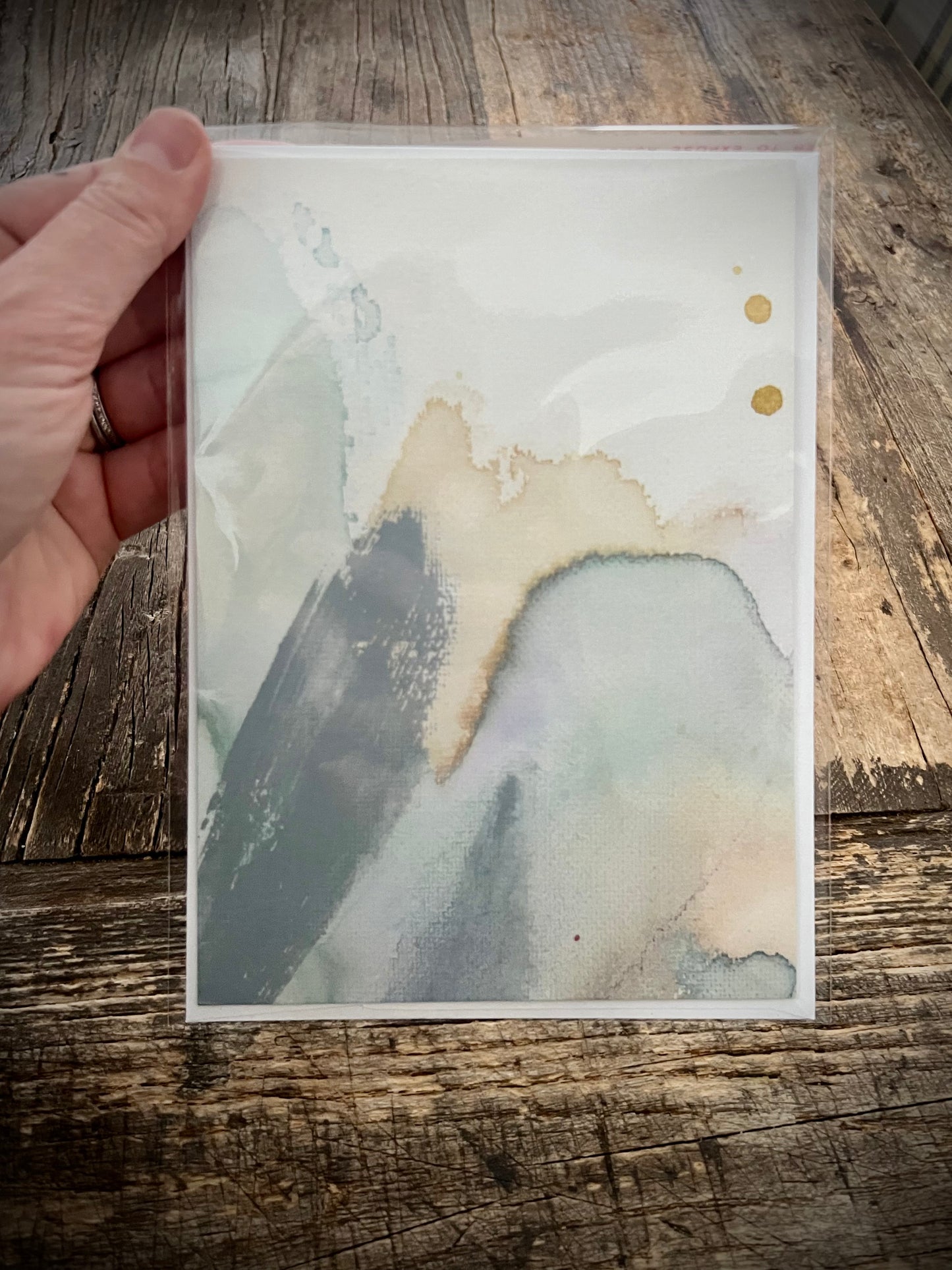 Set of 8 Flat Artist Note Cards with Envelopes