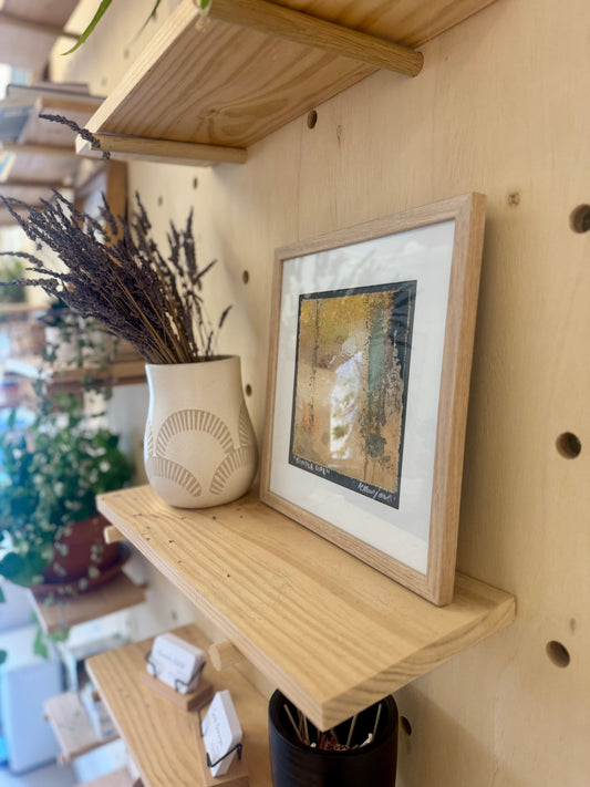 "Simple Life": Original framed artwork by Kristy Kurjan