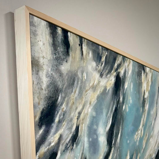 Handcrafted Custom Wood Frame by KPO Creative Studios