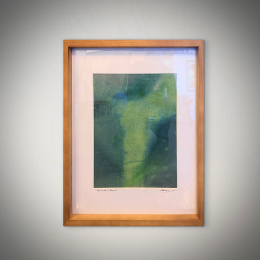 “The Great Outdoors”- Original framed artwork by Kristy Kurjan