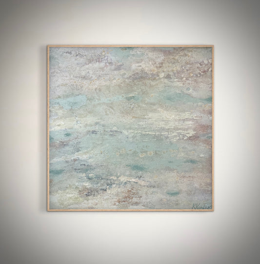 “Breath of the Lake" - Original Painting by Kristy Kurjan