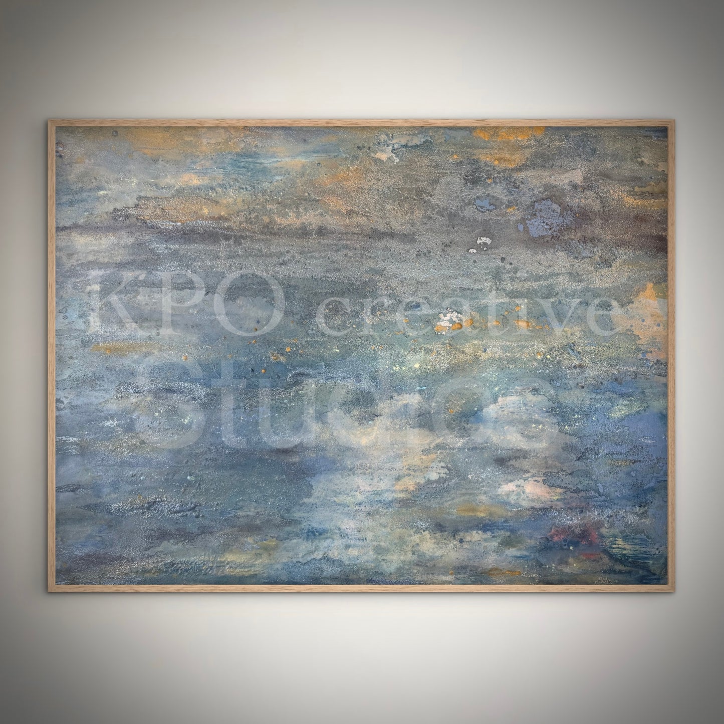 “Zen on the Lake" - Original Painting by Kristy Kurjan