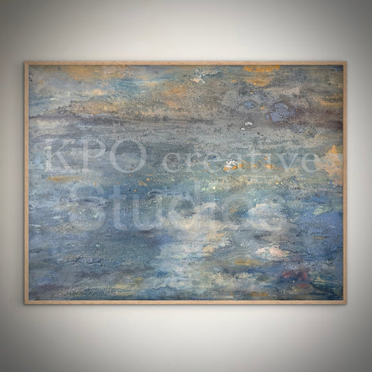 “Zen on the Lake" - Original Painting by Kristy Kurjan