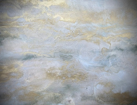 SOLD - “Golden Drift" - Original Painting by Kristy Kurjan