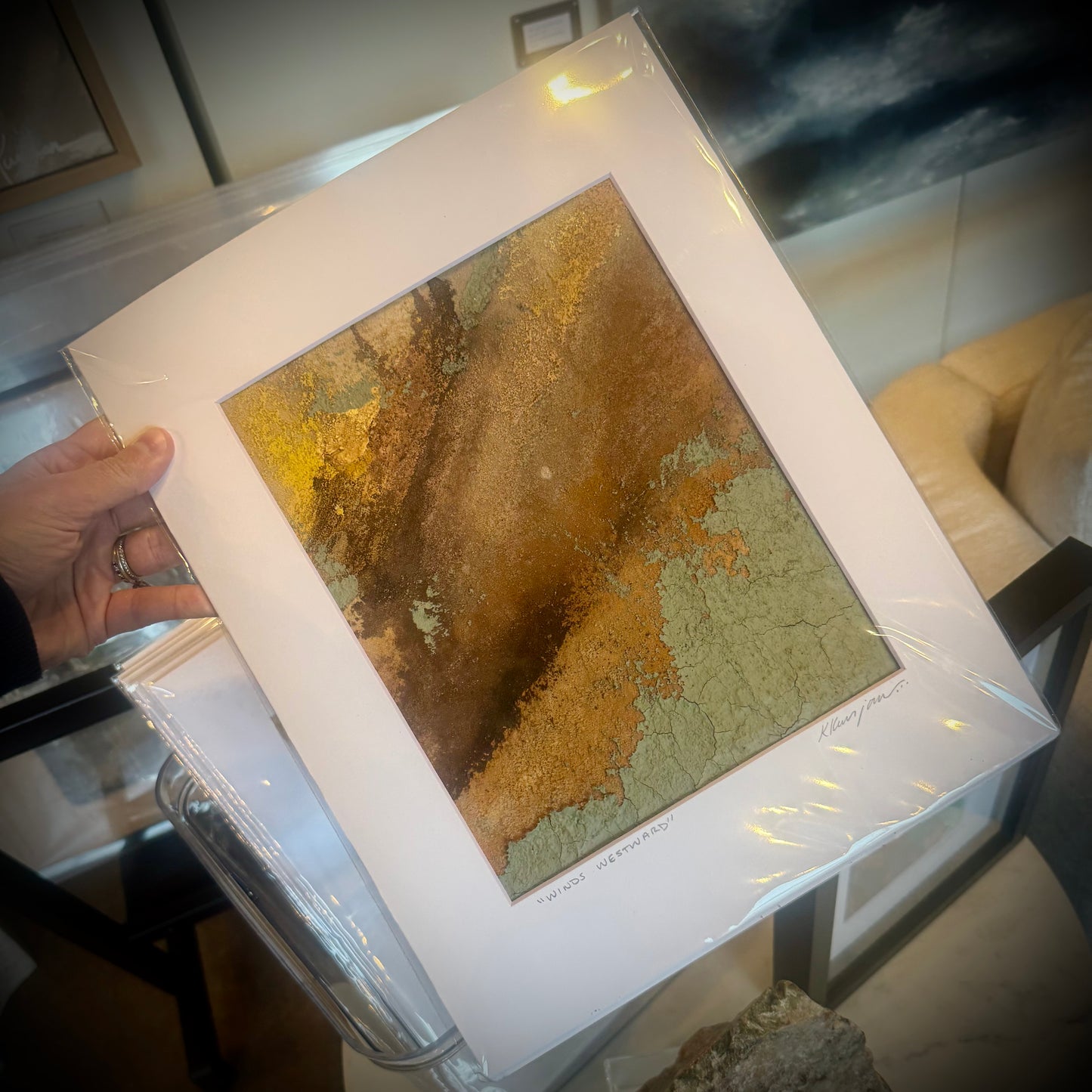 Original Matted Artwork 11" x 14" by Kristy Kurjan (Medium)