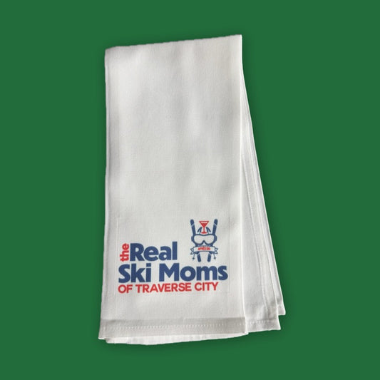 The Real Ski Moms of Traverse City- kitchen towel