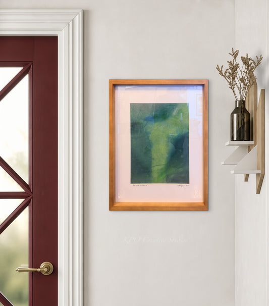 “The Great Outdoors”- Original framed artwork by Kristy Kurjan