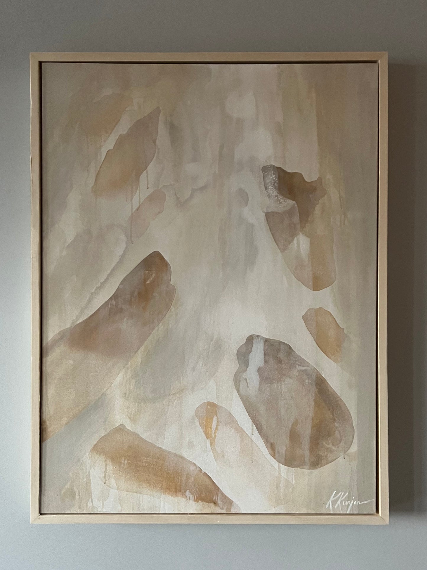"The Climb" - original abstract by Kristy Kurjan