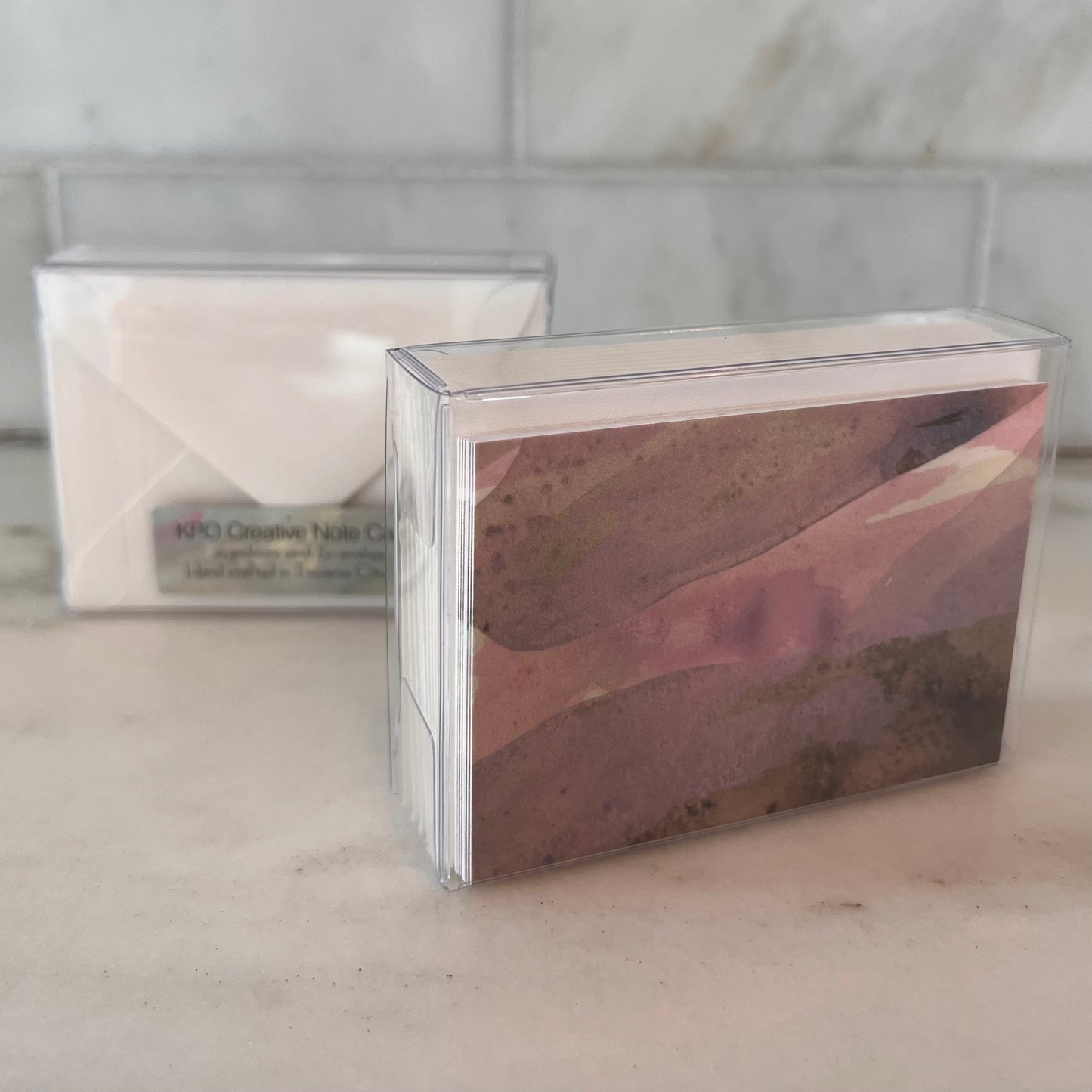 Set of 10 Original Enclosure Note Cards by Kristy Kurjan