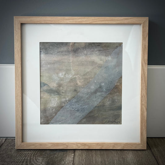 "A New Day One": Framed Original Abstract